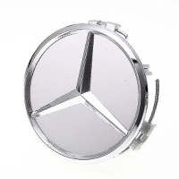 Set 4 Capace jante aliaj Mercedes Benz 70mm - 75mm Gri - 8