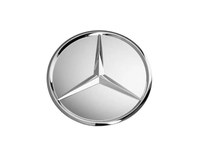 Set 4 Capace jante aliaj Mercedes Benz 70mm - 75mm Gri - 4