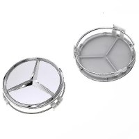 Set 4 Capace jante aliaj Mercedes Benz 70mm - 75mm Gri - 1
