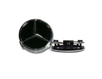 Set 4 Capace jante aliaj Mercedes Benz 70mm - 75mm Negre - 4