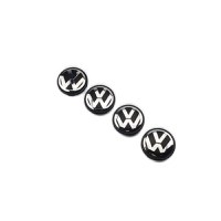 Set 4 Capace Jante Aliaj Volkswagen 52MM Interior 56MM Exterior - 2