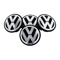 Set 4 Capace Jante Aliaj Volkswagen 52MM Interior 56MM Exterior - 5