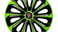 Set 4 capace roti Extra strong green R15 Compatibil Cu Range Rover