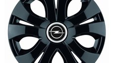 Set 4 capace roti Opel Top, negre, R15