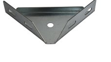 Set 4 coltare metalice pentru paturi, 90x150 mm/ colt 10 mm- Model N, otel zincat