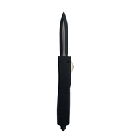 Set 4 ustensile DeltaForce, topor si 3 cutite, otel inoxidabil, negru - 1