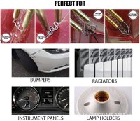 Set 400 bucati capse metalice de intarire pentru aparat sudat plastic, lipit/reparat bara auto, repararea - 4