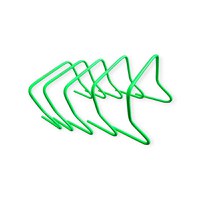 Set 5 obstacole antrenament Team, inaltime 45 cm, verde - 8