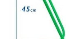 Set 5 obstacole antrenament Team, inaltime 45 cm, verde