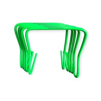 Set 5 obstacole antrenament Team, inaltime 45 cm, verde - 2