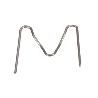 Set 500 bucati capse metalice de intarire pentru aparat sudat plastic, lipit/reparat bara auto, tip M, 0.8mm, otel - 4