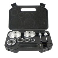 Set 6 carote diamantate 22-73mm, GEKO G39990 - 1