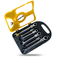 Set 7 Chei Inelare cu Clichet Duble Articulate - 1