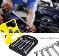 Set 7 Chei Inelare cu Clichet Duble Articulate - 6