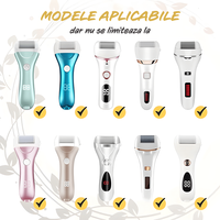 Set accesorii pentru Pila electrica pentru talpi si calcaie IMA Trend, 3 role, Indepartare piele moarta - 1