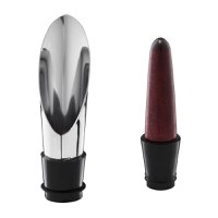 Set accesorii servire vin, 5 piese, cutie bambus, AMBITION Bolero - 6
