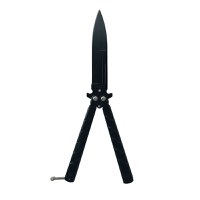 Set baioneta Navy, Spear Point si cutit balisong, butterfly, Spear Point, 32 cm - 12