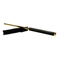 Set baston telescopic 65 cm auriu + box negru model 2017 - 2