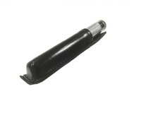 Set baston telescopic din otel, argintiu, 64 cm + box craniu negru - 3