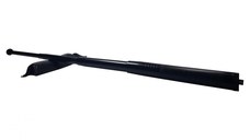 Set baston telescopic din otel, negru, 64 cm + box negru model nou