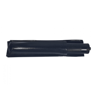 Set baston telescopic din otel, negru, 64 cm + box-rozeta craniu negru - 3