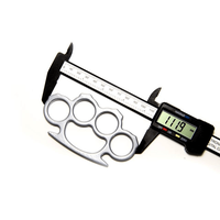 Set baston telescopic flexibil argintiu, maner cauciuc, 47 cm + box argintiu 0,5 cm grosime - 3