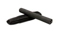 Set baston telescopic flexibil negru 47 cm + pumnal/box craniu argintiu - 4