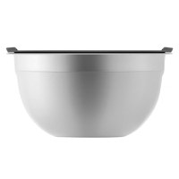 Set bol cu capac, 2 buc, 18-20 cm, AMBITION Minestrone, argintiu - 1