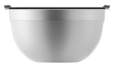Set bol cu capac, 2 buc, 18-20 cm, AMBITION Minestrone, argintiu