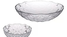 Set boluri salata, 7 piese, sticla, PASABAHCE Estrella