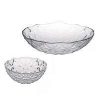 Set boluri salata, 7 piese, sticla, PASABAHCE Estrella - 1