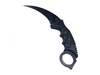 Set Box autoaparare si Cutit Karambit Night, 19 cm IdeallStore® , negru - 7
