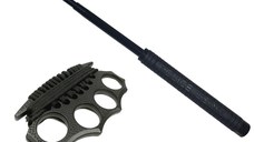 Set box, model 2019, cu snur si baston telescopic, Police, 50 cm
