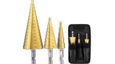 Set burghie conice, 4-32mm, KD11247, Kraft&Dele