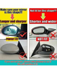 Set capace oglinzi Batman Style pentru Bmw Seria 3 E90, E91, E92, E93, Seria 1 E81, E82, E87, E88 negru lucios - 10