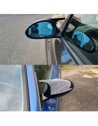 Set capace oglinzi Batman Style pentru Bmw Seria 3 E90, E91, E92, E93, Seria 1 E81, E82, E87, E88 negru lucios - 9