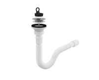Set chiuveta masca ,inox,cuva stanga ,Raulconstruct ,80x50 cm,baterie lebada flexibila cu  sifon de scurgere - 2