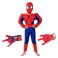Set costum clasic Spiderman cu muschi IdeallStore® - 2