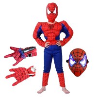 Set costum clasic Spiderman cu muschi IdeallStore® - 3