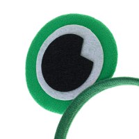 Set costumatie Broscuta, bentita, papion, coada, verde - 1