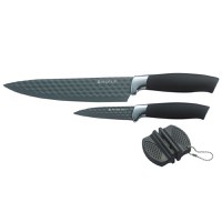 Set cutite, 3 piese, include ascutitor cutite, AMBITION Diamond - 1