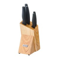 Set cutite, 6 piese, in suport lemn maro, AMBITION Aspiro - 1
