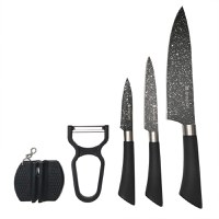 Set cutite AMBITION Orion, 5 piese, include ascutitor cutite si curatator legume - 1