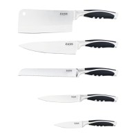 Set cutite + Ustensile de bucatarie Zass Gourmet ZG-KS 04, negru - 4