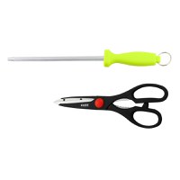 Set cutite + Ustensile de bucatarie Zass Gourmet ZG-KS 07, multicolor - 1