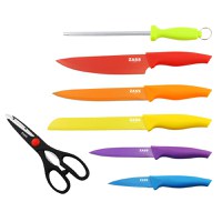 Set cutite + Ustensile de bucatarie Zass Gourmet ZG-KS 07, multicolor - 3