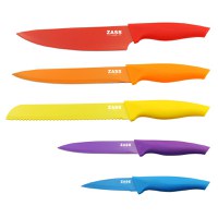 Set cutite + Ustensile de bucatarie Zass Gourmet ZG-KS 07, multicolor - 4