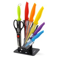 Set cutite + Ustensile de bucatarie Zass Gourmet ZG-KS 07, multicolor - 5