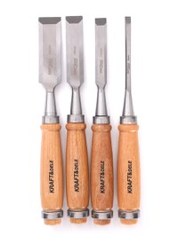 Set dalte tamplarie, Kraft&Dele, 6‑12‑18‑24 mm, 4 piese, KD11770 - 5