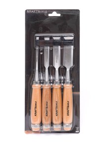 Set dalte tamplarie, Kraft&Dele, 6‑12‑18‑24 mm, 4 piese, KD11770 - 1